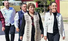 Claudia Sheinbaum y Delfina Gómez inauguran nueva infraestructura educativa en Zumpango Claudia Sheinbaum y Delfina Gómez inauguran nueva infraestructura educativa en Zumpango