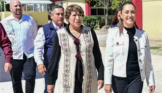 Claudia Sheinbaum y Delfina Gómez inauguran nueva infraestructura educativa en Zumpango