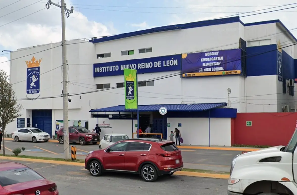 Una madre de familia denunció un presunto caso de abuso sexual cometido contra su hija al interior de Instituto Nuevo Reino de León, ubicado en el Fraccionamiento Hacienda Real de Huinalá, en el municipio de Apodaca. Foto: Google Maps