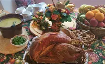 Así celebran el día de accion de gracias o el thanksgiving en municipios de Tamaulipas