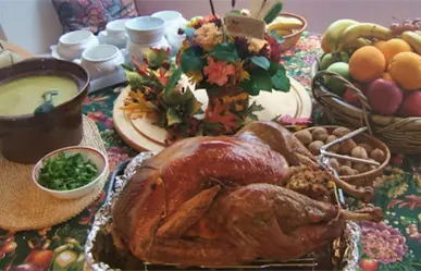 Así celebran el día de accion de gracias o el thanksgiving en municipios de Tamaulipas