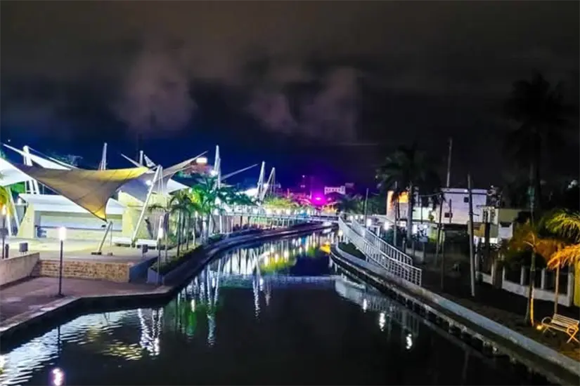 Canal de la cortadura en Tampico Foto: Tampico Hermoso
