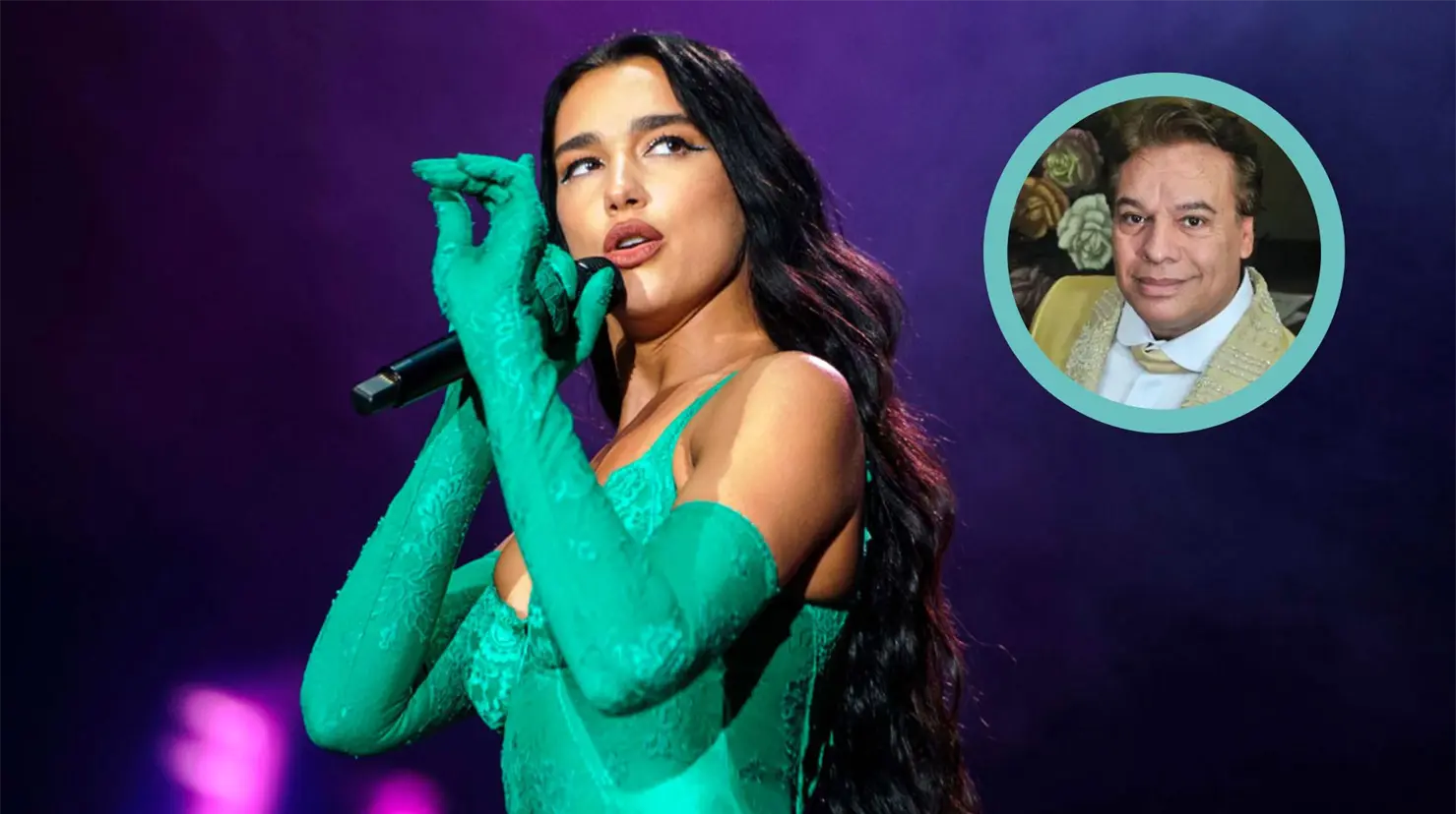 En redes sociales ha crecido el rumor de que Dua Lipa podría cantar un tema de Juan Gabriel durante los conciertos que ofrecerá en México. Foto. Instagram @dualipa/Canva.