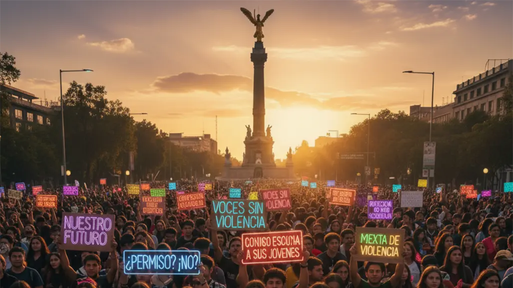 ¡Jóvenes manifiéstense!