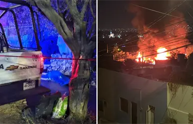 Violencia en Guadalajara deja un herido, un muerto y dos viviendas incendiadas