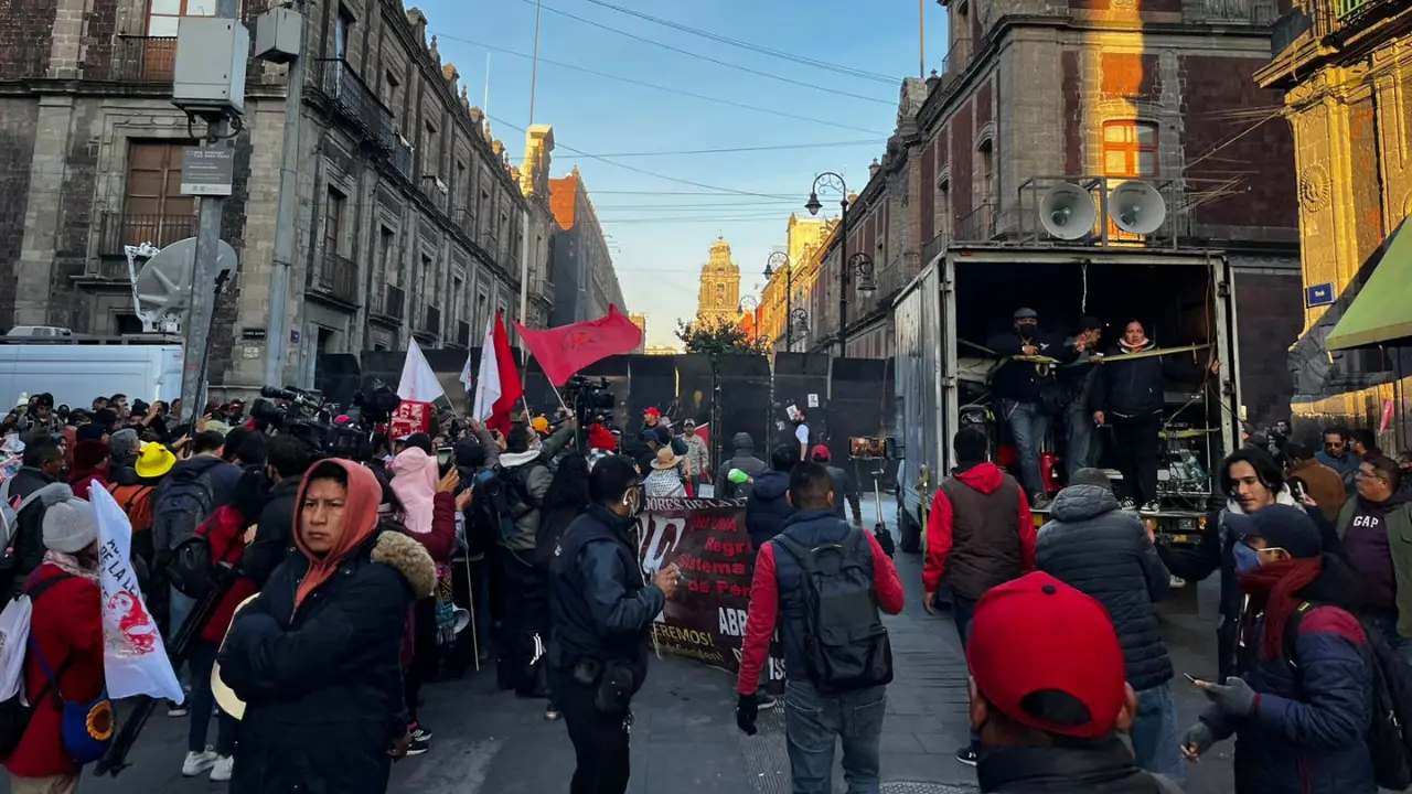 Manifestación en CDMX. Foto: Mario Flores