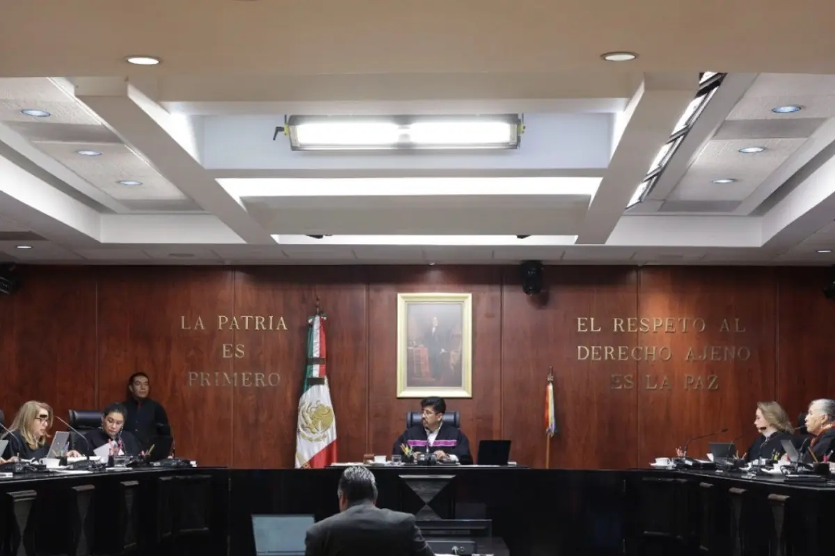 Pleno de la Suprema Corte de Justicia de la Nación. Foto: X (Twitter) @SCJN
