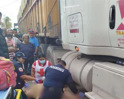 Abuelita es atropellada por un tráiler en Progreso: así ocurrió el accidente que alarmó al puerto