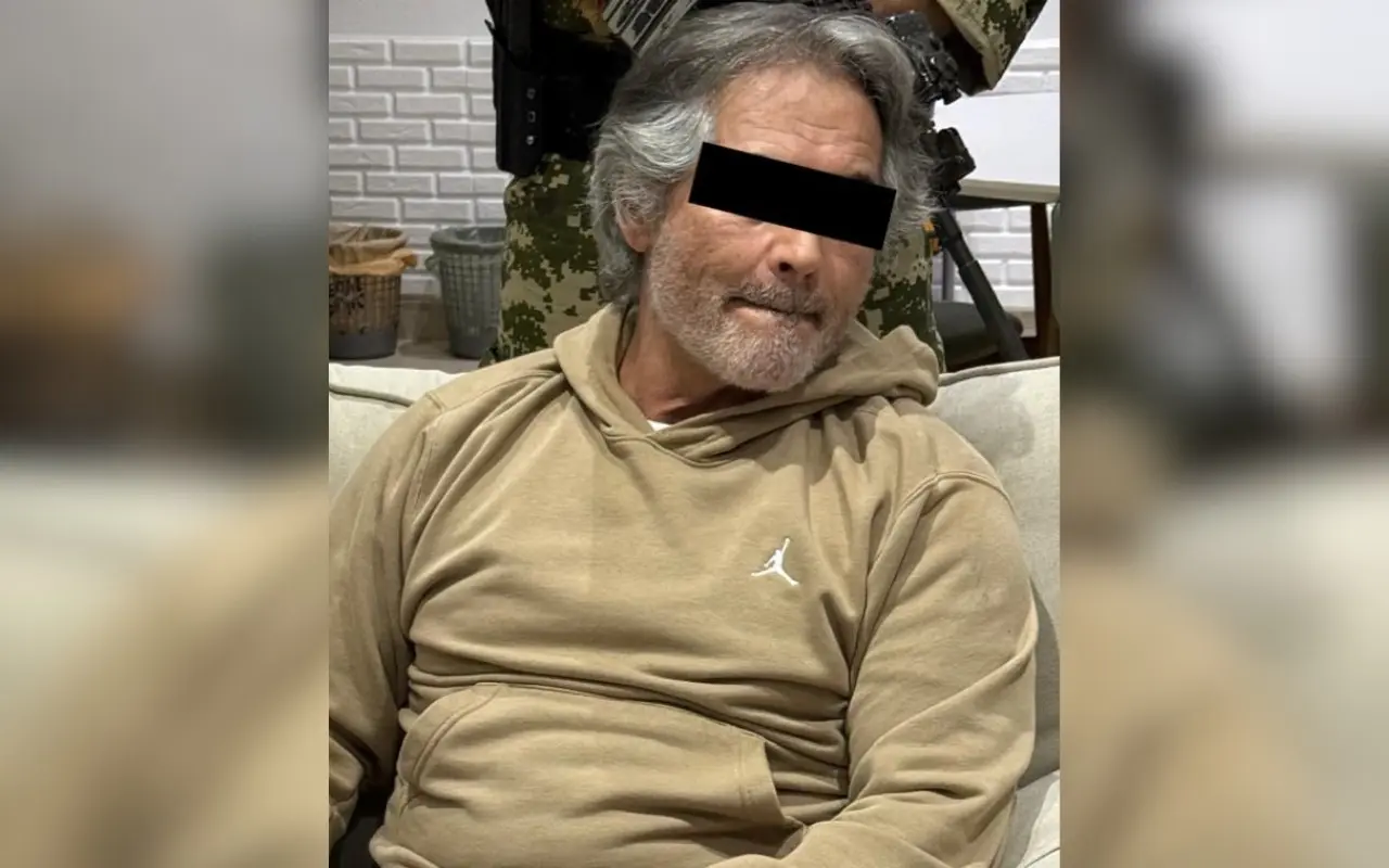 Hernán N durante su detención en Paraguay. Foto: X (@OHarfuch)