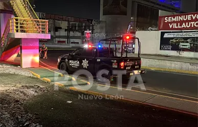 Persecución culmina con detenidos ligados a robo en zona centro en Monterrey