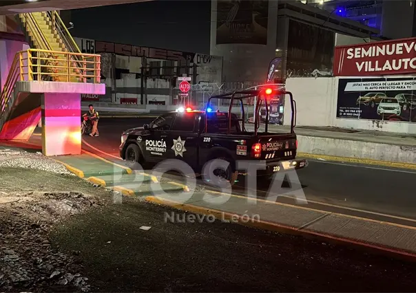 Persecución culmina con detenidos ligados a robo en zona centro en Monterrey