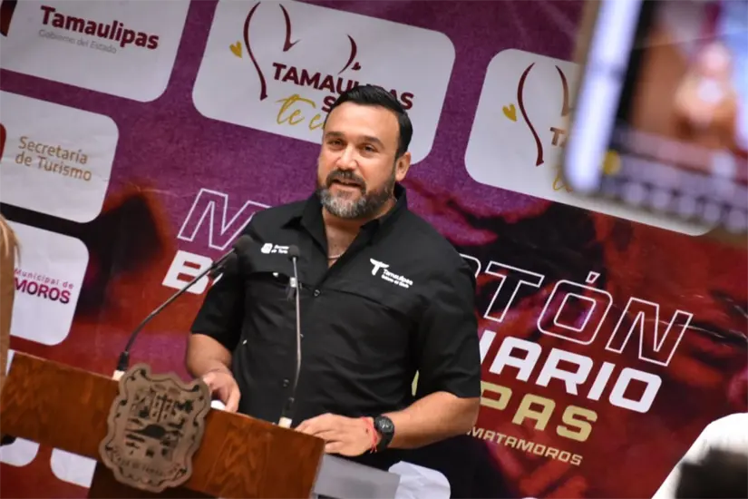 Benjamín Hernández Rodríguez, secretario de Turismo de Tamaulipas | Foto: Secretaría de Turismo