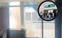 VIDEO | Explosión en oficinas del Poder Judicial de la CDMX: así estalló un petardo durante la protesta VIDEO | Explosión en oficinas del Poder Judicial de la CDMX: así estalló un petardo durante la protesta