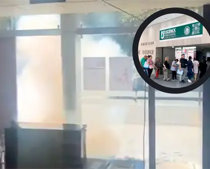 VIDEO | Explosión en oficinas del Poder Judicial de la CDMX: así estalló un petardo durante la protesta