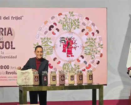 Claudia Sheinbaum impulsa en CDMX la Feria del Frijol ante caída histórica en su consumo