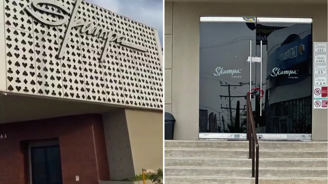 Casino Suspendido en Baja California. Foto: Denuncias Anónimas Ensenada