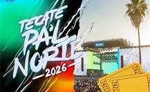 Tecate Pa´l Norte 2026 anuncia sus nuevo abonos para dos días Tecate Pa´l Norte 2026 anuncia sus nuevo abonos para dos días