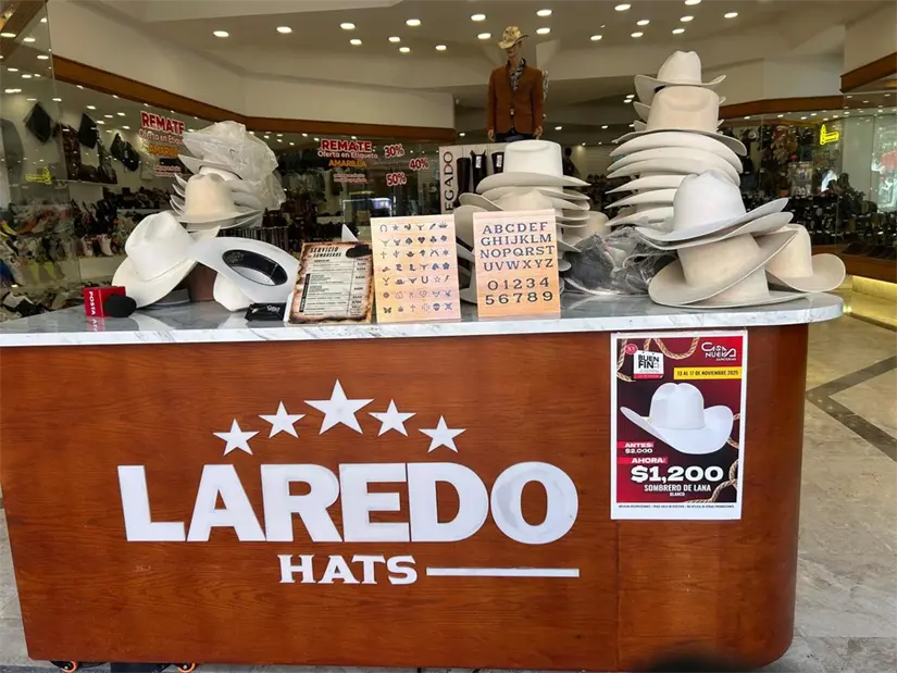 El Sombrerero Loco revive la esencia de los sombreros en Monterrey, fusionando tradición y calidad en cada restauración realizada. Foto: Rosy Sandoval