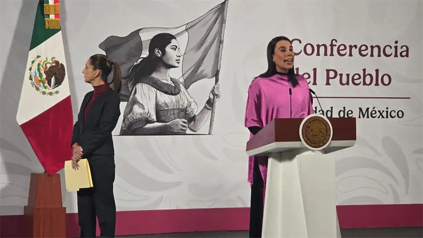 Claudia Sheinbaum y Josefina Rodríguez Zamora. Foto: Mario Flores
