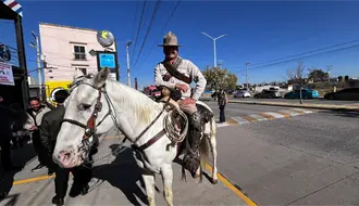 El hombre de Durango que por años ha personificado a Pancho Villa, ilustre revolucionario