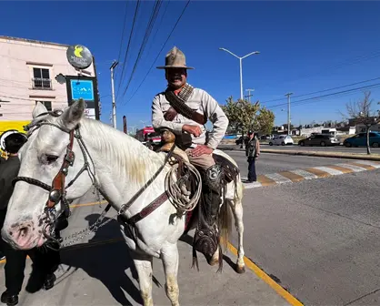 El hombre de Durango que por años ha personificado a Pancho Villa, ilustre revolucionario