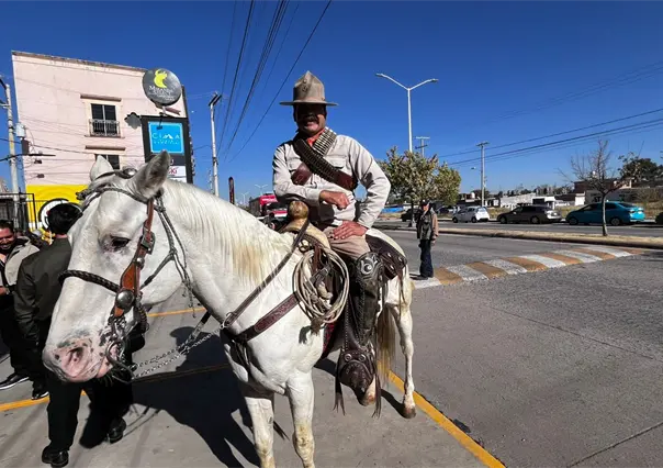 El hombre de Durango que por años ha personificado a Pancho Villa, ilustre revolucionario