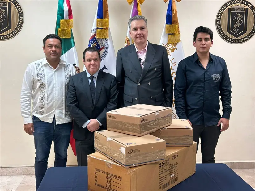 imagen recuadro Waldo Fernández refuerza apoyo al Hospital Universitario. Foto: POSTA.