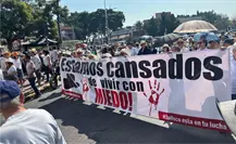 Inicia la Marcha de la Generación Z y la Marcha del Sombrero del Ángel de la Independencia al Zócalo Inicia la Marcha de la Generación Z y la Marcha del Sombrero del Ángel de la Independencia al Zócalo