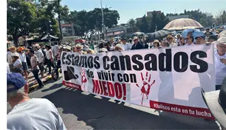 Inicia la Marcha de la Generación Z y la Marcha del Sombrero del Ángel de la Independencia al Zócalo
