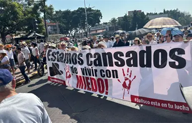 Inicia la Marcha de la Generación Z y la Marcha del Sombrero del Ángel de la Independencia al Zócalo