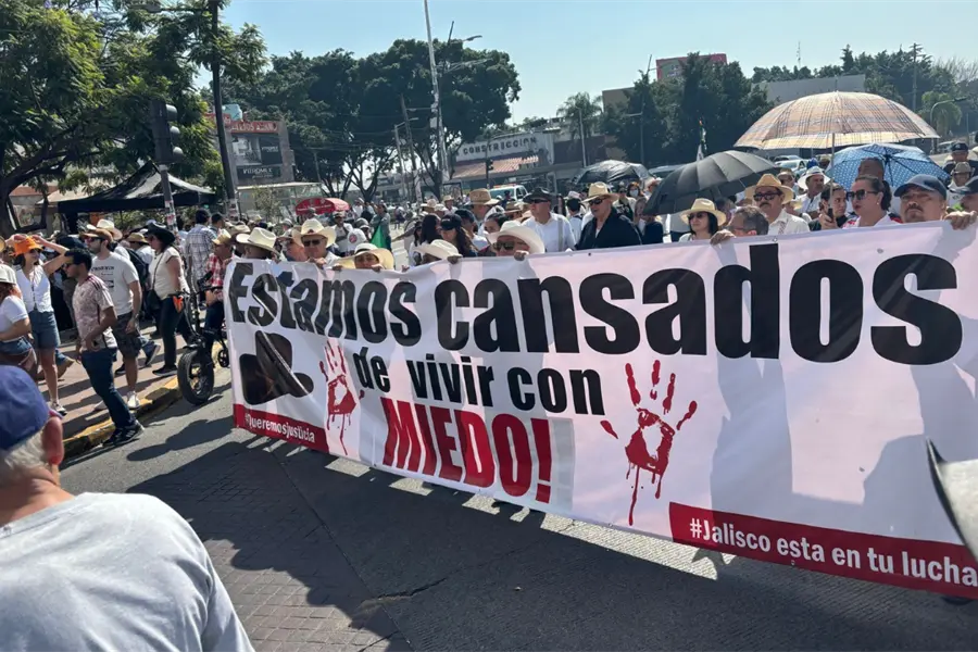Inicia la Marcha de la Generación Z y la Marcha del Sombrero del Ángel de la Independencia al Zócalo