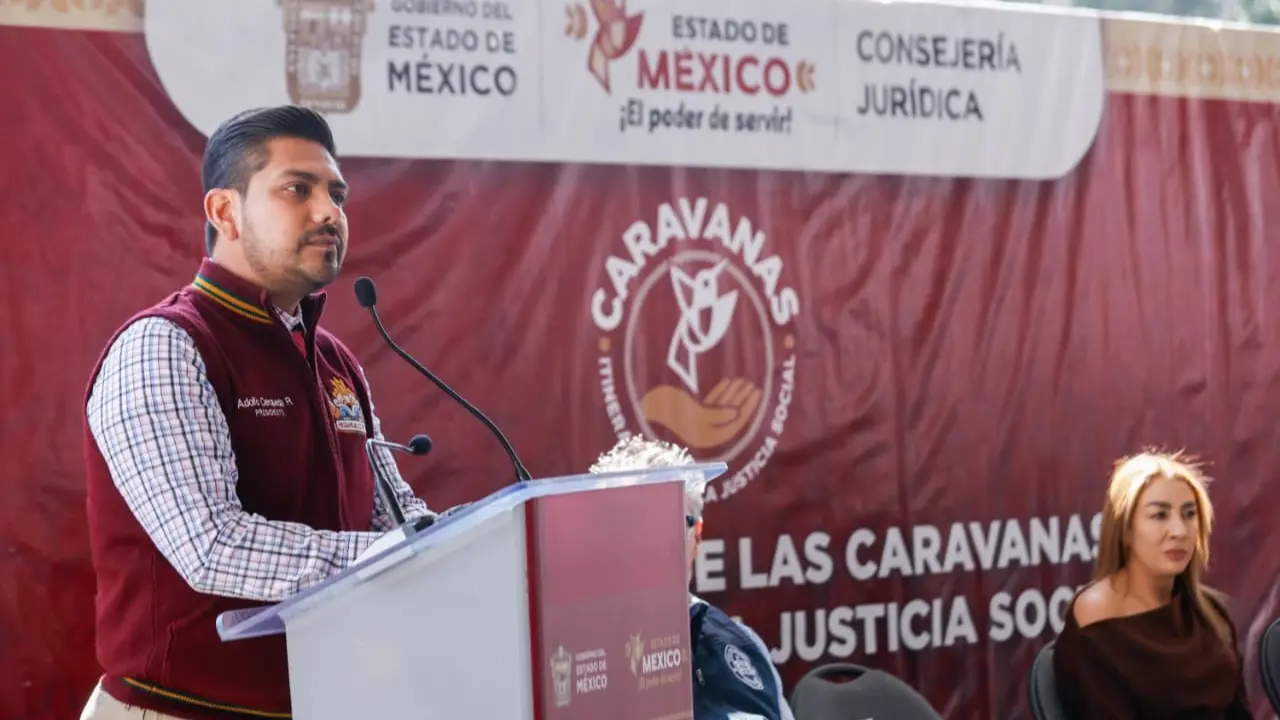 Presidente municipal de Nezahualcóyotl. | Foto: X (@Adolfo_Cerqueda)