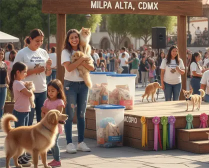 Huellitas de amor: convocan a jornada de adopción y acopio para perros y gatos en Milpa Alta