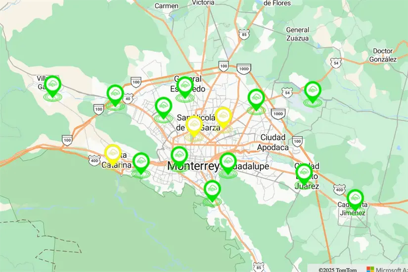 imagen recuadro Canales oficiales para mantenerse informada sobre cambios. Foto: Aire Nuevo León