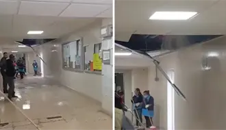 Denuncian inundación en hospital IMSS Bienestar de Ensenada pese a inversión millonaria