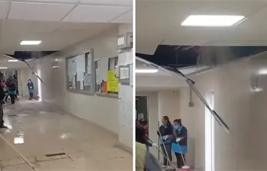 Denuncian inundación en hospital IMSS Bienestar de Ensenada pese a inversión millonaria