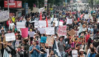 EN VIVO | Marcha de la Generación Z avanza hacia el Zócalo de CDMX