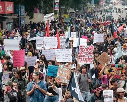 EN VIVO | Marcha de la Generación Z avanza hacia el Zócalo de CDMX