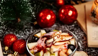 ¿Cómo se prepara la ensalada de manzana Tamaulipas para Navidad? Esto se sabe