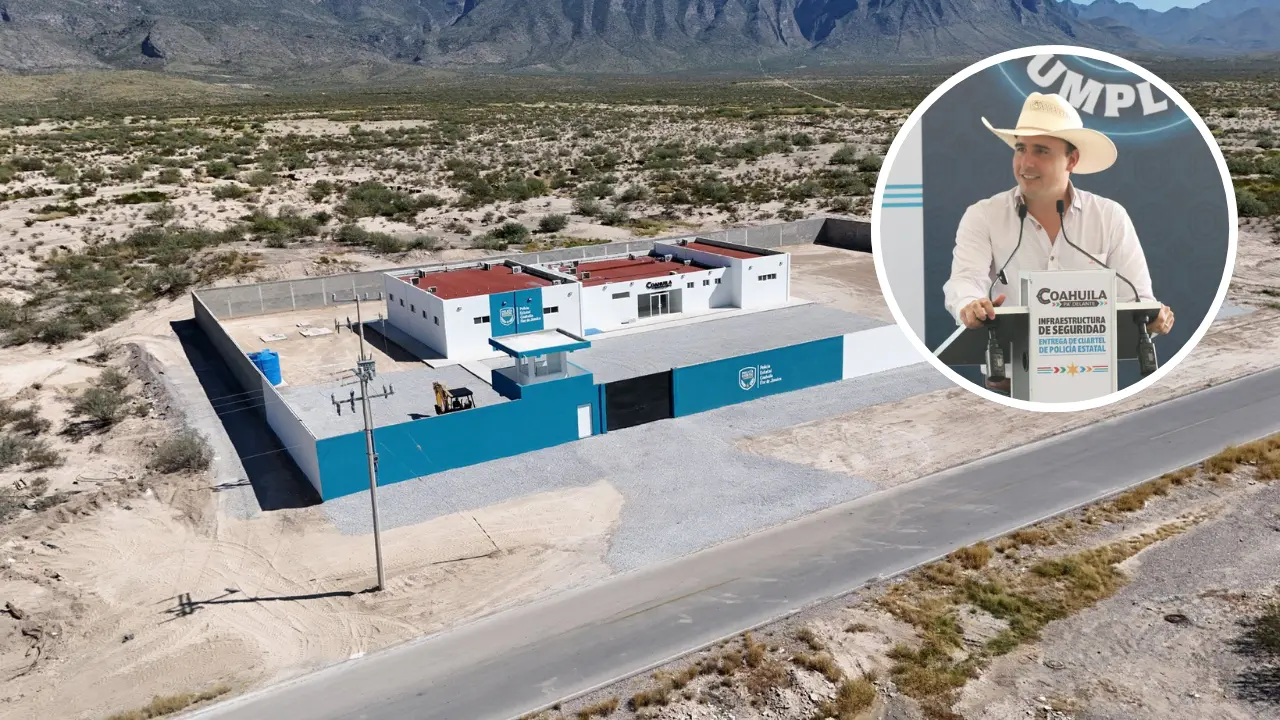 El cuartel cuenta con una superficie construida de 500 metros cuadrados dentro de un terreno de 6,388 metros cuadrados./Fotos: Cortesía