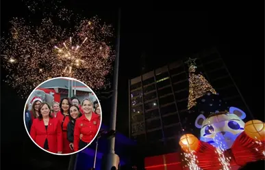 FACPYA participó en el Encendido del Pino Navideño UANL 2025