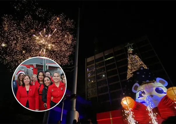 FACPYA participó en el Encendido del Pino Navideño UANL 2025