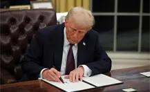 Donald Trump acusa a demócratas de “montar una farsa” sobre el caso Epstein Donald Trump acusa a demócratas de “montar una farsa” sobre el caso Epstein