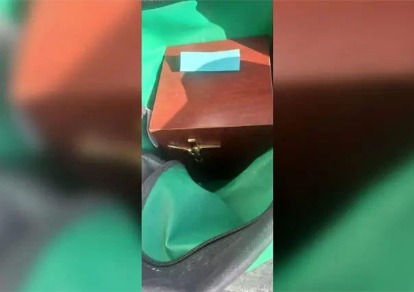 Hallazgo inusual en Monterrey: encuentran mochila con urna funeraria