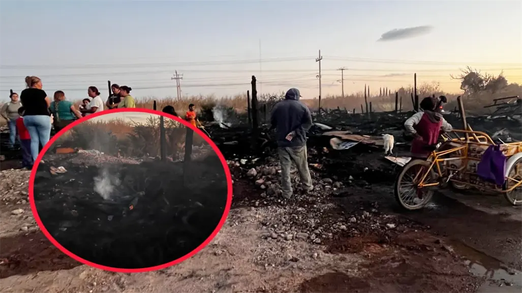 Incendio consume 6 viviendas de materiales frágiles en Durango 