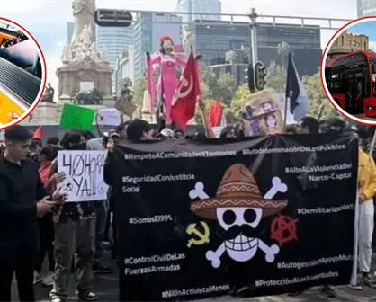 Marcha Generación Z: ¿qué estaciones del Metro CDMX y Metrobús CDMX se verán afectadas?