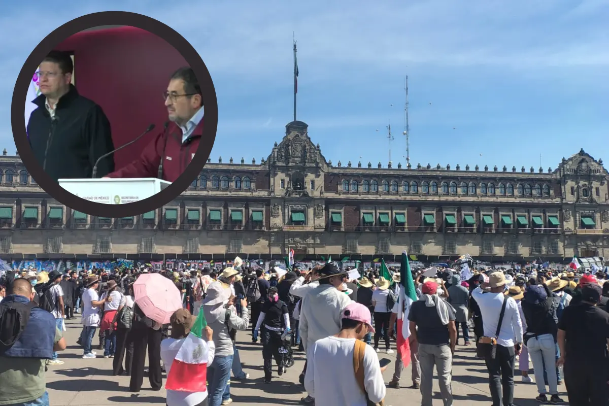 Hechos violentos en Marcha Generación Z. Foto: Karina Bernall | Captura de pantalla
