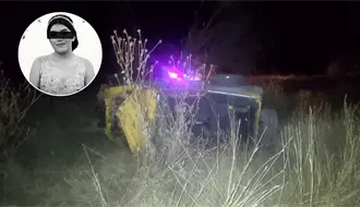 Muere jovencita de 16 años y van dos muertos tras volcadura en Vicente Guerrero, Durango