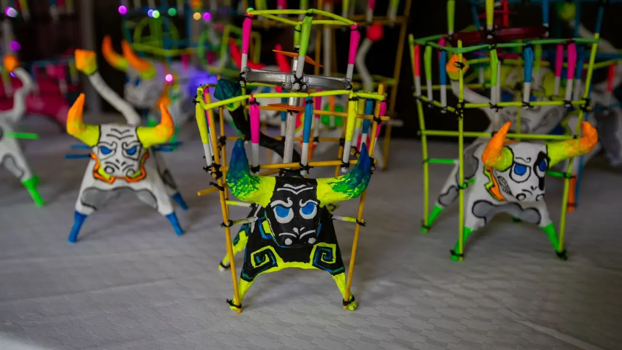 Pirotecnia en Edoomex. | Foto: X (@CulturaEdomex)