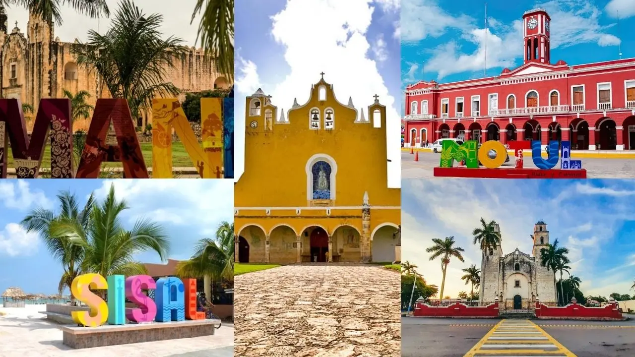 Yucatán cuenta en total con 7 pueblos mágicos Foto: Cortesía | Canva